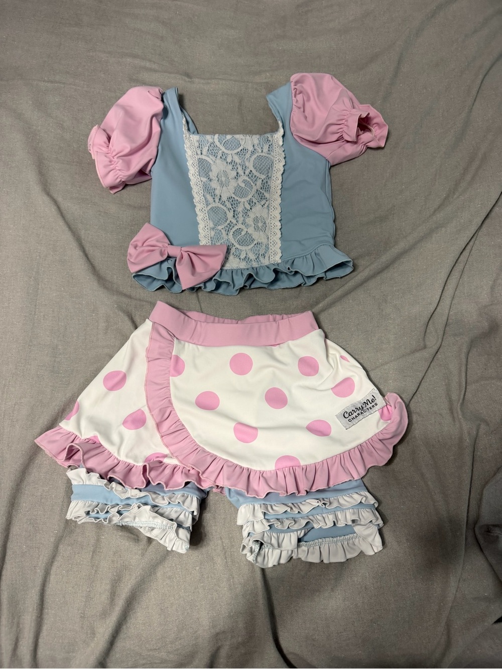 Toy Story bo peep athletic outfit little girls 5